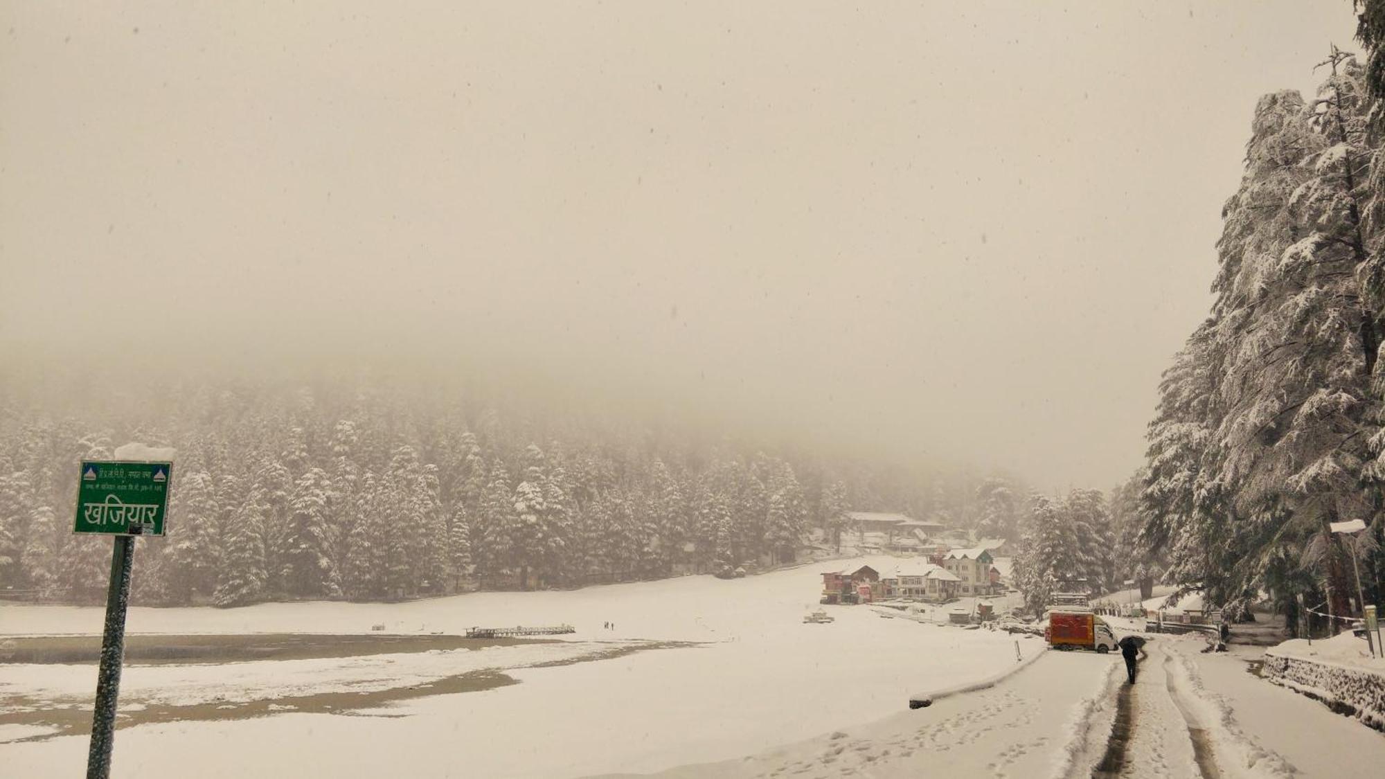 Black Bear Cottage Khajjiar المظهر الخارجي الصورة